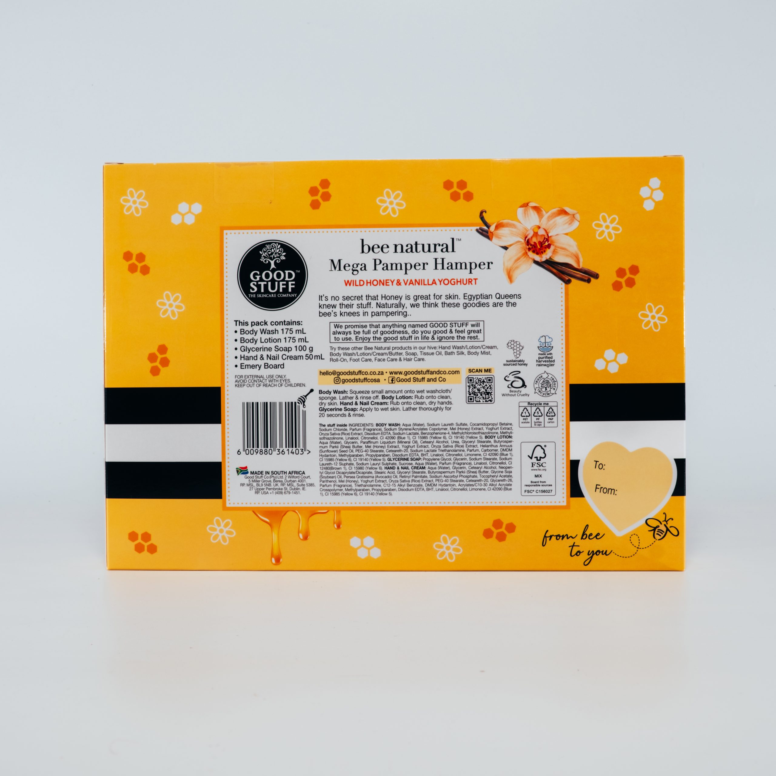 Mega Pamper Hamper - Bee Natural - Image 2