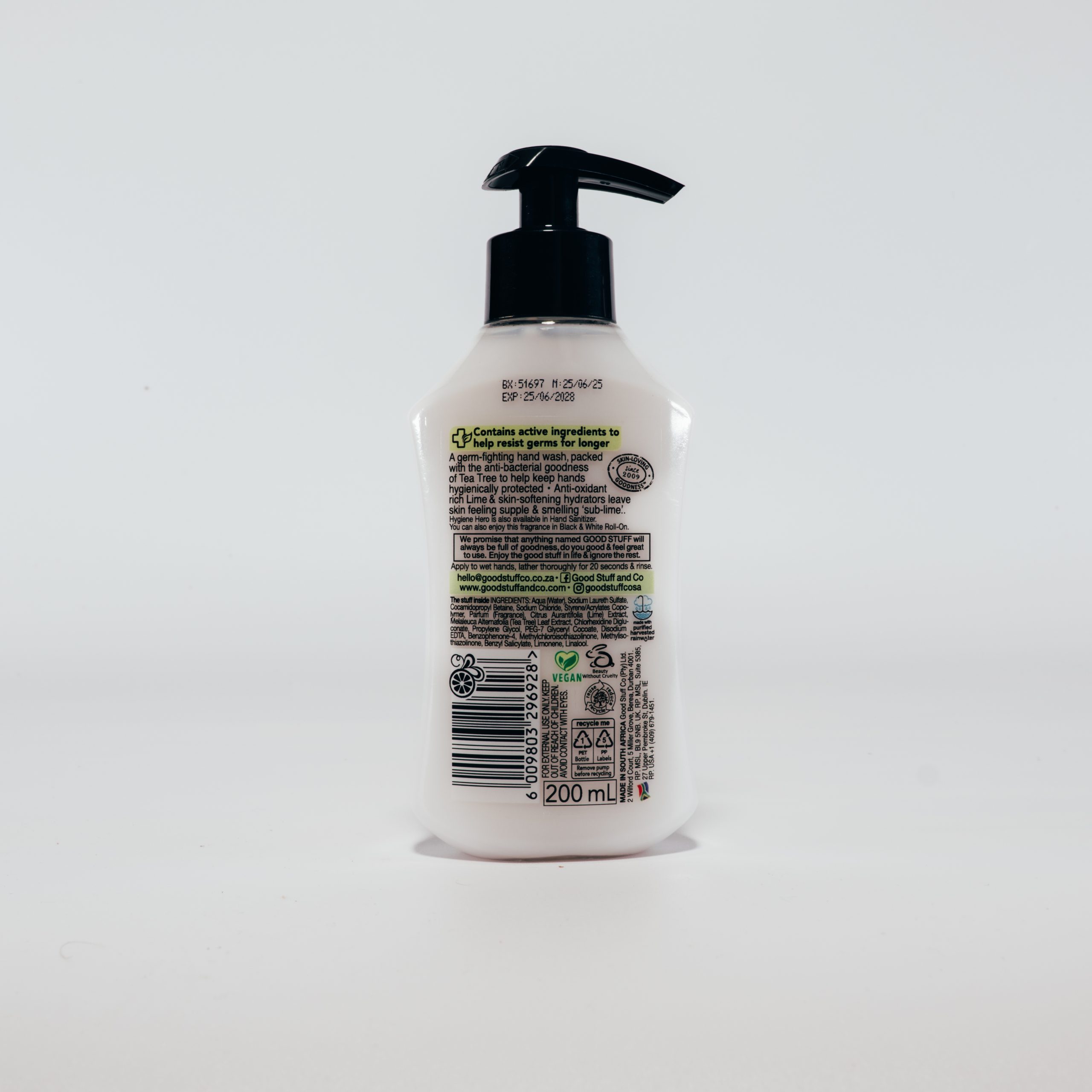 Good Stuff Hygiene Hero Hand Wash 200ml - Image 2