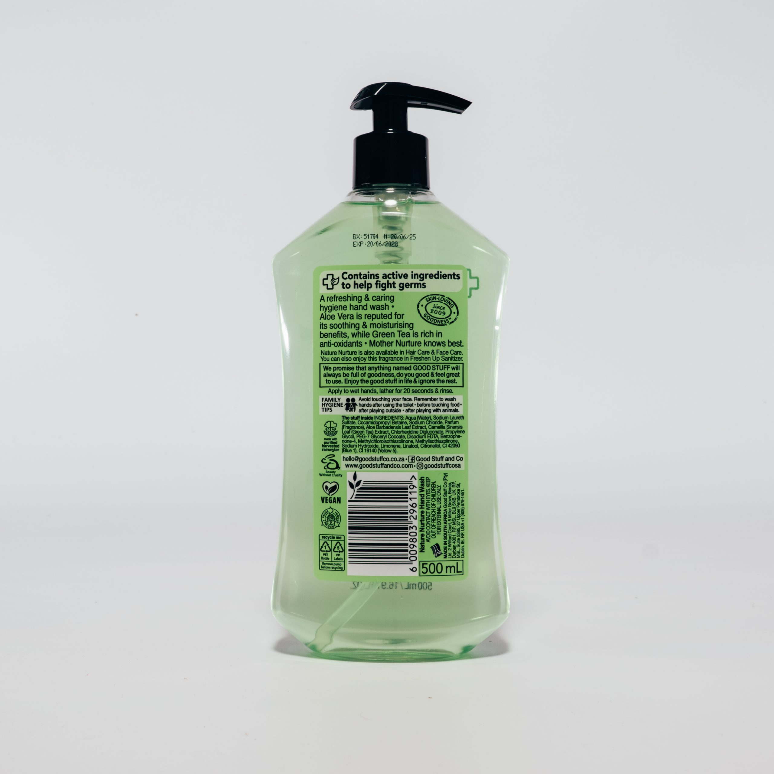 Good Stuff Nature Nurture Hand Wash 500ml - Image 2